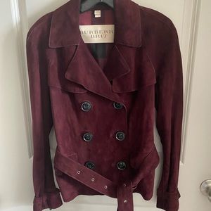 Burberry Double breast suede Jacket